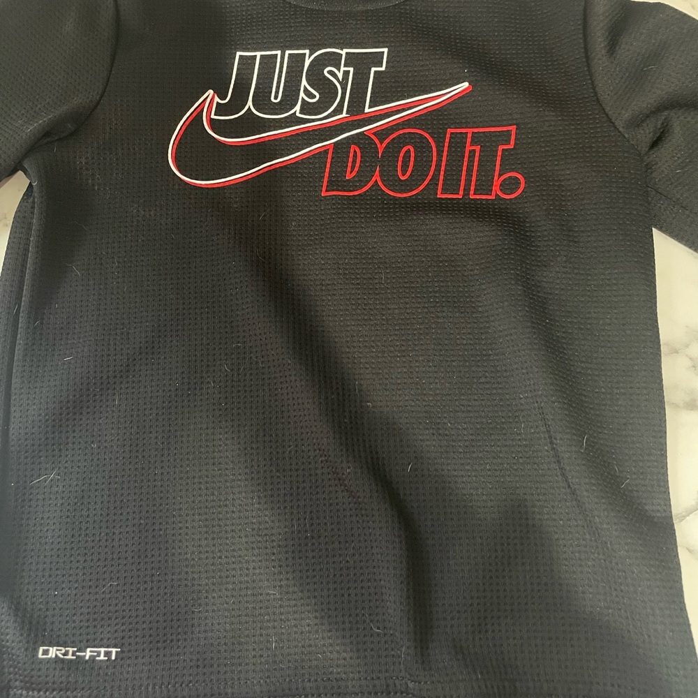 Nike Black Dri-Fit 'Just Do It' Shirt